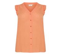 Blouse femme KAFFE Curve Joana Orange 50