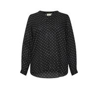 Blouse femme KAFFE Curve Joy Noir 48