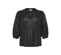 Blouse femme KAFFE Curve Luisa Noir 50