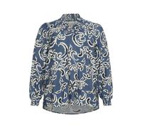 Blouse femme KAFFE Curve Mahlia Bleu 44