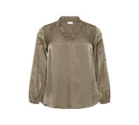 Blouse femme KAFFE Curve Milia Marron 46