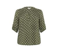 Blouse femme KAFFE Curve Sida Dot Vert 50