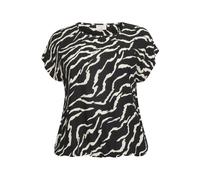 Blouse femme KAFFE Curve Sonna Stanley Noir 54