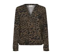 Blouse femme KAFFE Ditte Marron 36
