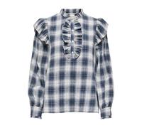 Blouse femme Only Figa Flounce Bleu S