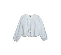 Blouse femme Superdry Fitted Cable Crew Neck Bleu XS