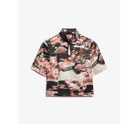 Superdry Mandarin Jacquard Short Sleeve T-shirt Multicolore S Femme