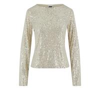 Blouse femme Urban Classics Sequins Blanc 4XL