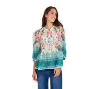 Blouse fleurie femme Derhy Lucette Vert L