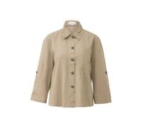 Blouse fluide en lin mÃ©langÃ© avec poche poitrine et manches 3/4 marque femme s.Oliver Beige 38