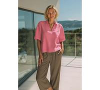Blouse fluide en viscose à col en V et imprimé intégral femme s.Oliver Rouge 34