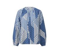 Blouse fluide en viscose avec fronces et imprimé all-over femme s.Oliver Bleu 32