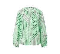 Blouse fluide en viscose avec fronces et imprimé all-over femme s.Oliver Vert 34