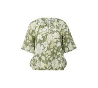 Blouse fluide en viscose avec fronces et nœud femme s.Oliver Vert 34