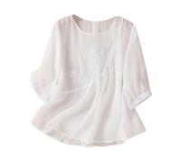 Blouse Grand Mere Oversize Personnalisé Basique Fleuri Montant Dos Graphique Marraine Boutonné Médiévale Lilas Élégant Fête Fils Bleues Foncé Dentelles Perle Corsages