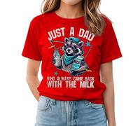 Blouse Grande Décontractée à Imprimé Tendances pour Femme Haut Confortable et Élégant Quotidien (Red, XXXL)