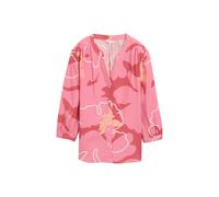 Blouse imprimé à plis femme Tom Tailor Rouge 36