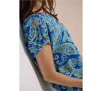 Blouse imprimée à col rond