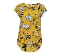 Blouse imprimée à manches courtes pour femmes ONLY Col Rond Haut Chemisier ONLVI