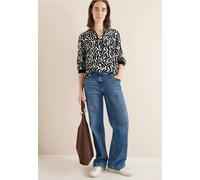 Cecil Blouse femme imprimée avec bande Gris Taille S