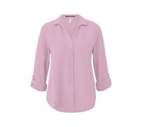 Blouse légèrement texturée avec manches retroussables femme QS Rose 32
