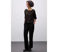 Blouse léopard avec détails en bande