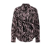 Blouse longue à imprimé intégral femme QS Noir 32