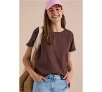 Blouse manches courtes à col rond et nœud