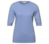 Blouse manches courtes femme Street One LTD QR Bleu 38