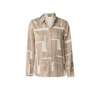 Blouse manches longues à motifs graphiques femme Mexx Beige 42
