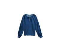 Blouse manches longues en denim léger femme Salsa Jeans Bleu M