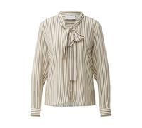 COMMA Chemisier crème / marron, Taille S-M