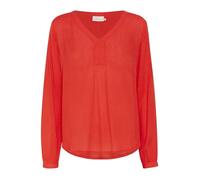 Blouse manches longues femme KAFFE Amber Orange 36