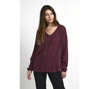 Blouse manches longues femme KAFFE Amber Rouge 34