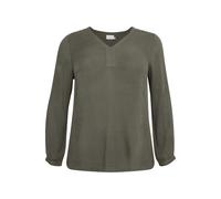 Blouse manches longues femme KAFFE Curve Ami Vert 46