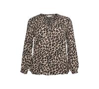 Blouse manches longues femme KAFFE Curve Mirta Tilly Beige 48