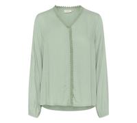Blouse manches longues femme KAFFE Tammie Vert 38