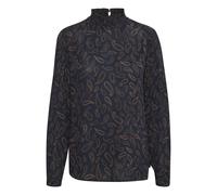 Blouse manches longues femme KAFFE Tinna Bleu 36