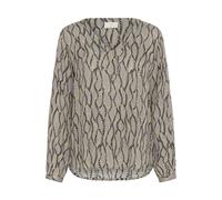 Blouse manches longues imprimÃ© femme KAFFE Amber Gris 36