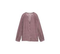 Blouse manches longues imprimÃ© femme Tom Tailor Rouge 44