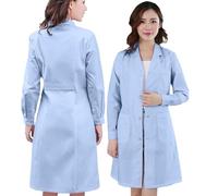 Blouse Medicale Femme Blouse Blanche Coton Blouses Blanche Chimie | Blouse Blanche Chimie Avec Poche Et Bouton Confortable Blouses Medicale Pour LycéE College éTudiant Medicale Industriel