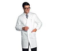 Blouse Médicale Homme Cm 100 Boutons à Pression Blanc