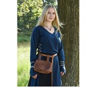 Battle-Merchant Blouse médiévale Aila - à Lacets - Style Renaissance/Viking/Jeux de rôle Grandeur Nature - Plusieurs Coloris Disponibles
