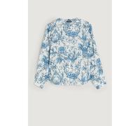 Blouse motif à fleurs femme Greenpoint Bleu 34