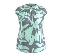 Blouse motifs sur toute la surface femme COMMA Bleu 38