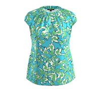 Blouse motifs sur toute la surface femme COMMA Bleu 46