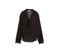 Blouse nÅud Ã nouer col femme Tom Tailor Marron 42