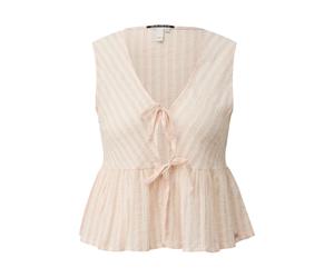 Blouse noué femme QS Regular Fit Rose 42