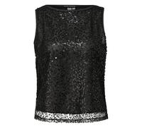 Blouse ornée de perles et de sequins femme QS Noir 40