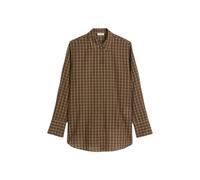 Blouse oversize à carreaux femme Marc O'Polo Marron 40